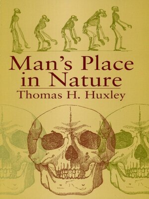 cover image of Man's Place in Nature